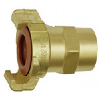 RIEGLER 107819 Резьбовой элемент GEKA, жесткий, KTW, латунь, внутр. D. 13 K 501-KTW 420911