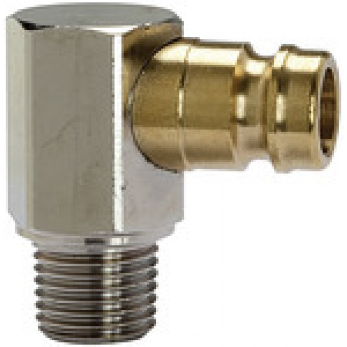 RIEGLER 107988 Закаленная вставная муфта DN 9, 90°, внешняя резьба, M14x1.5 280.803 420931