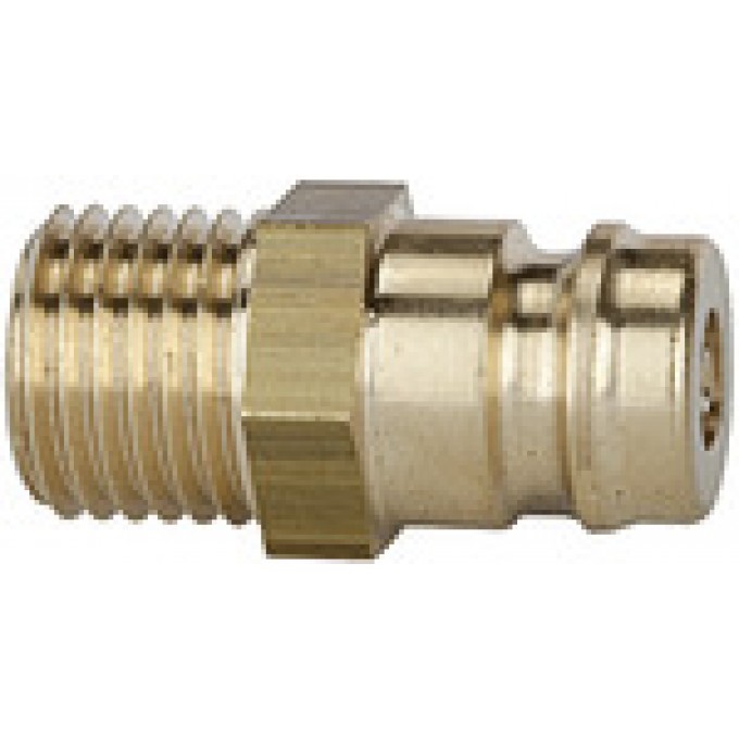 RIEGLER 107982 Закаленная вставная муфта DN 9, с блокирующим клапаном, ET, M16x1.5 280.621 420932