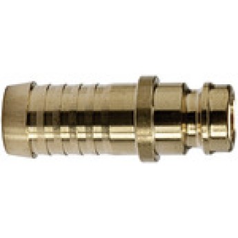 RIEGLER 107974 Закаленный Вставной соединитель DN 9, латунь, шланговое присоединение 13 мм 280.601 420934