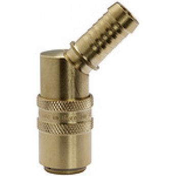 RIEGLER 107954 Закаленное соединение DN 9, краны 13 мм, блокирующий клапан, рукав 45° 280.02 420937