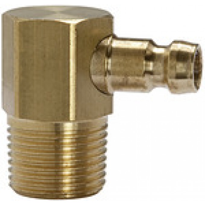 RIEGLER 107945 Закаленная вставная муфта DN 6, 90°, внешняя резьба, M8x0.75 270.801 420941