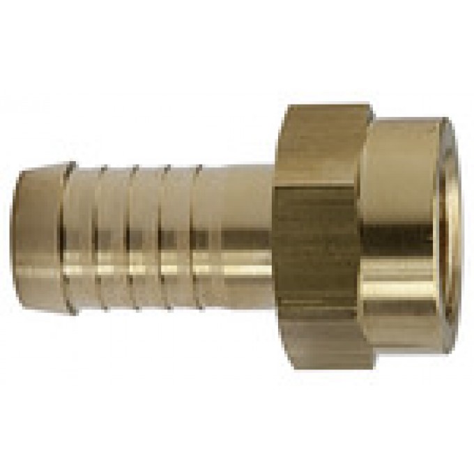 RIEGLER 107994 Навинчиваемый соединитель, латунь, M14x1.5 IT, шланговое присоединение 9 мм 290.905 420950