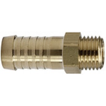 RIEGLER 107997 Ввинчиваемый соединитель, латунь, M8x0.75 ET, шланговое присоединение 9 мм 290.910 420951