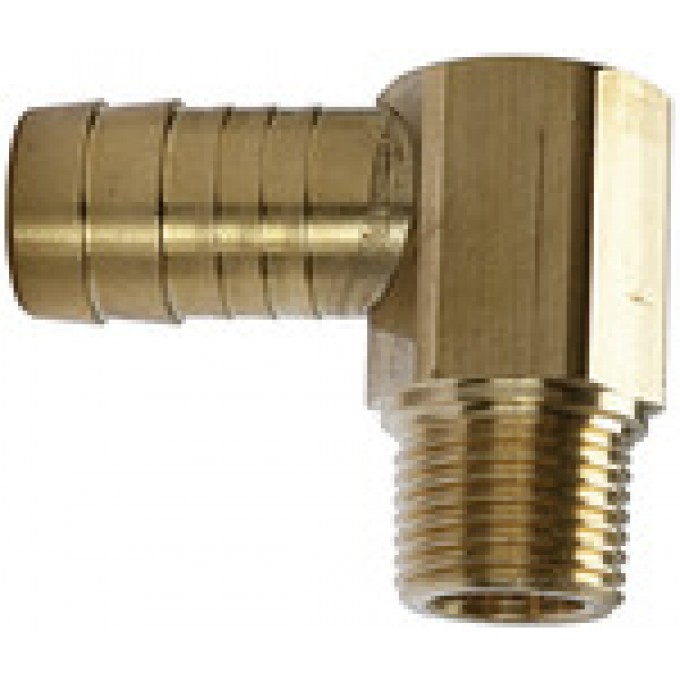 RIEGLER 108006 Угловой соединитель с резьбой 90°, M8x0.75 ET сужающийся, шланг 9 мм 290.930 420953